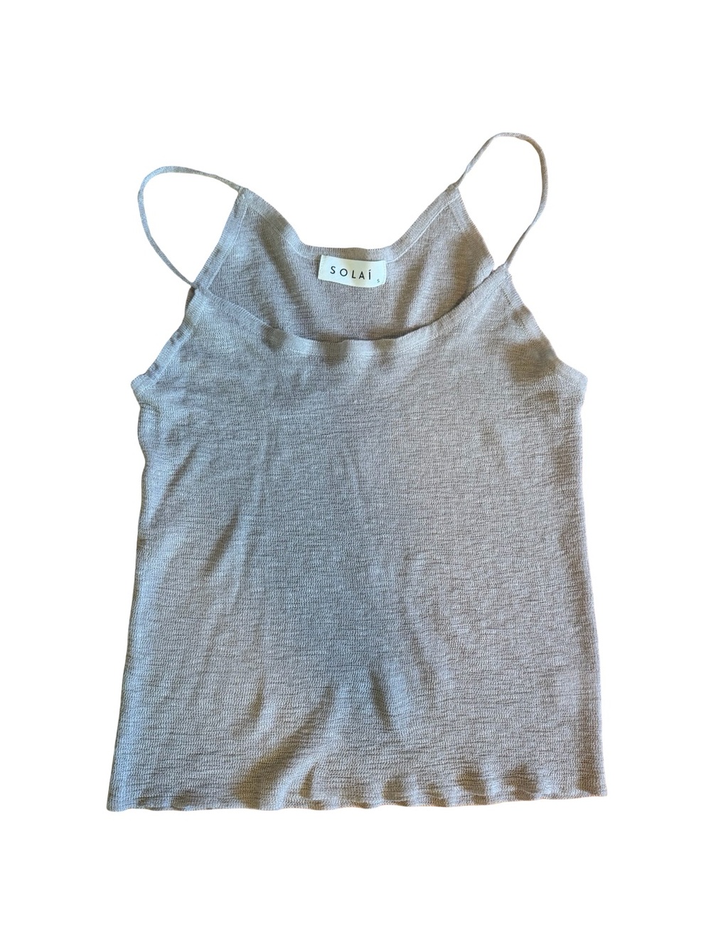 Solai The Label Knit Tank Top